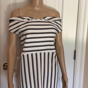 black and white SimplyBe dress